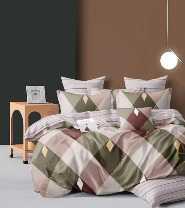 طقم ملاية سرير مقاس كينج 240 × 260 سم