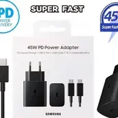 Original 45w Pd Super Fast Charger, Imported From Dubai A/1 (0235)