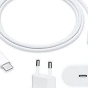 شاحن ايفون 20 وات USB-C مع كابل لايتنينج لموبايل ايفون 12 / برو شاحن ايفون 20 وات USB-Cاوريجنال A