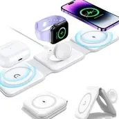 Magnetic 3/1 Wireless Charger For Mobile Phone, Watch And AirPods
