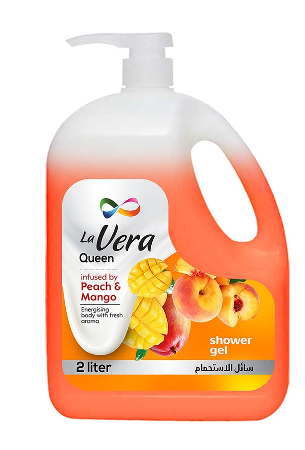 شاور جيل لا فيرا 2 لتر رائحة الخوخ