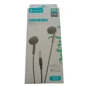 Original Celebrate G28 Stereo 3.5mm Wired Earphones Blac