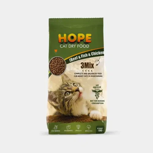 Hope Cat mix Beef&fish&Chicken 10kg