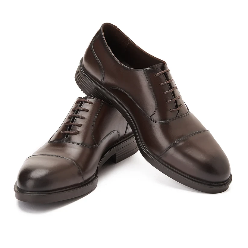 Concord Cap-Toe Oxfords Brown