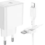 شاحن ايفون من مجموعه بوروفون A81 Lightning To USB-C QC3.0 PD20 وات