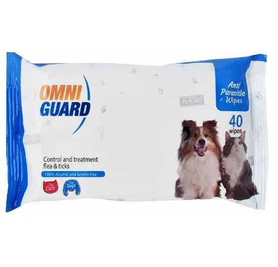 Omni guard Anti parasitic 40wipes