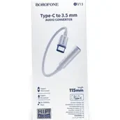محول سماعه و uax تايب سي Borofone bv13