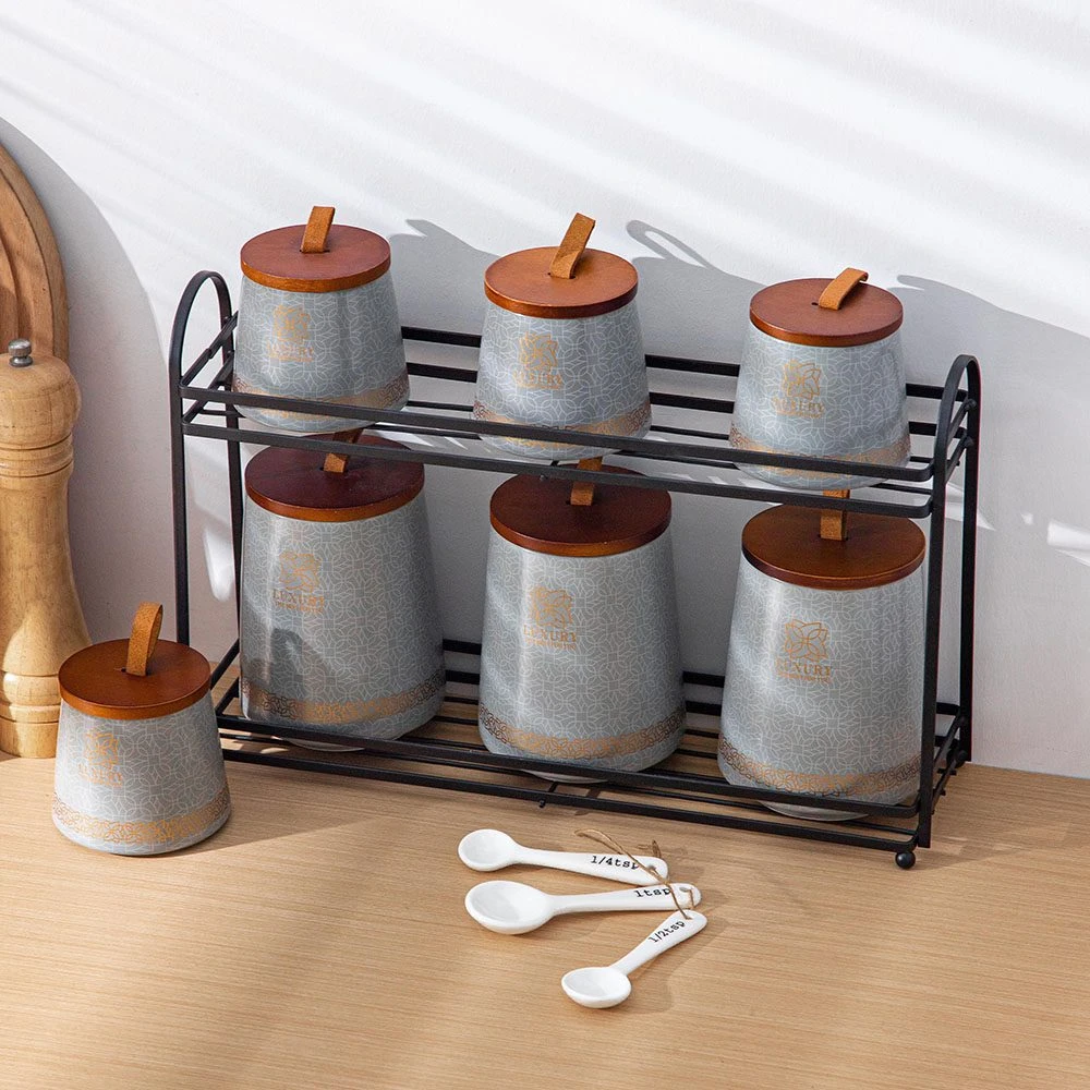 طقم توابل 11 قطعه – Luxury Gray