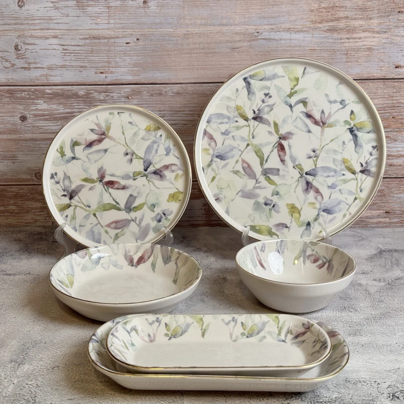 طقم عشاء تركى 30 قطعة – 30006