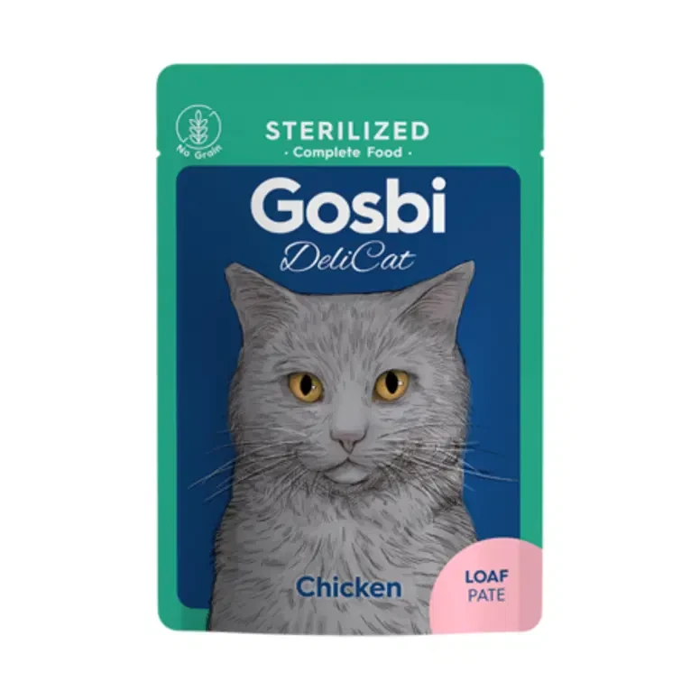 Gosbi Sterilized Complete Food cat With Chicken 70gm