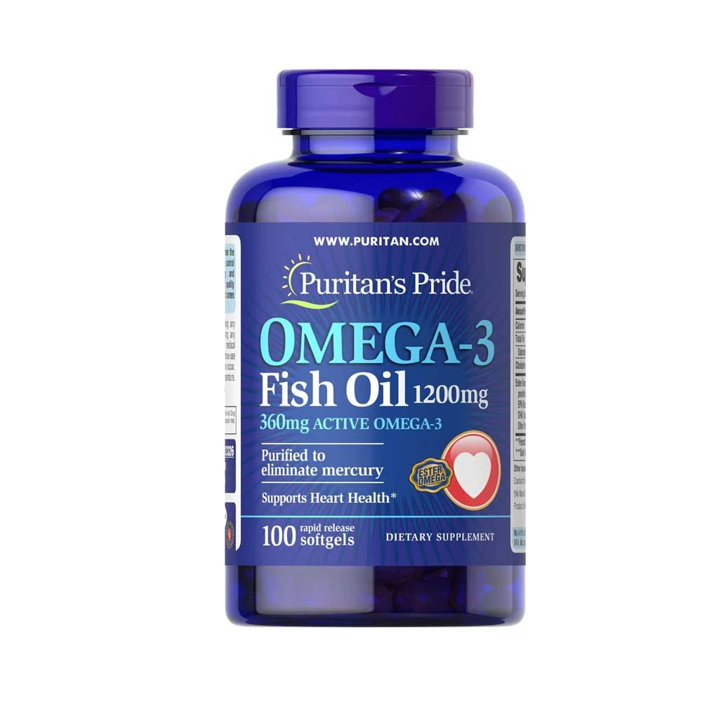 Puritan's Pride Omega Fish Oil 1200 mg