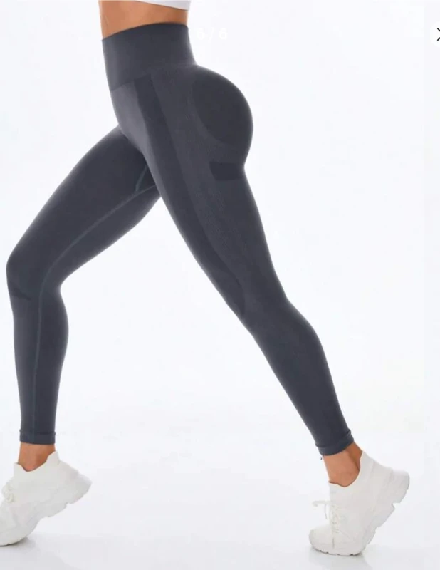 High-Waist Seamless Body Shaping Sports Leggings