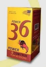 أقراص باور 36 لعلاج تأخر القذف وتقوية الانتصاب 2+1 هدية