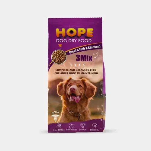 Hope Dog mix Beef&fish&Chicken 18kg