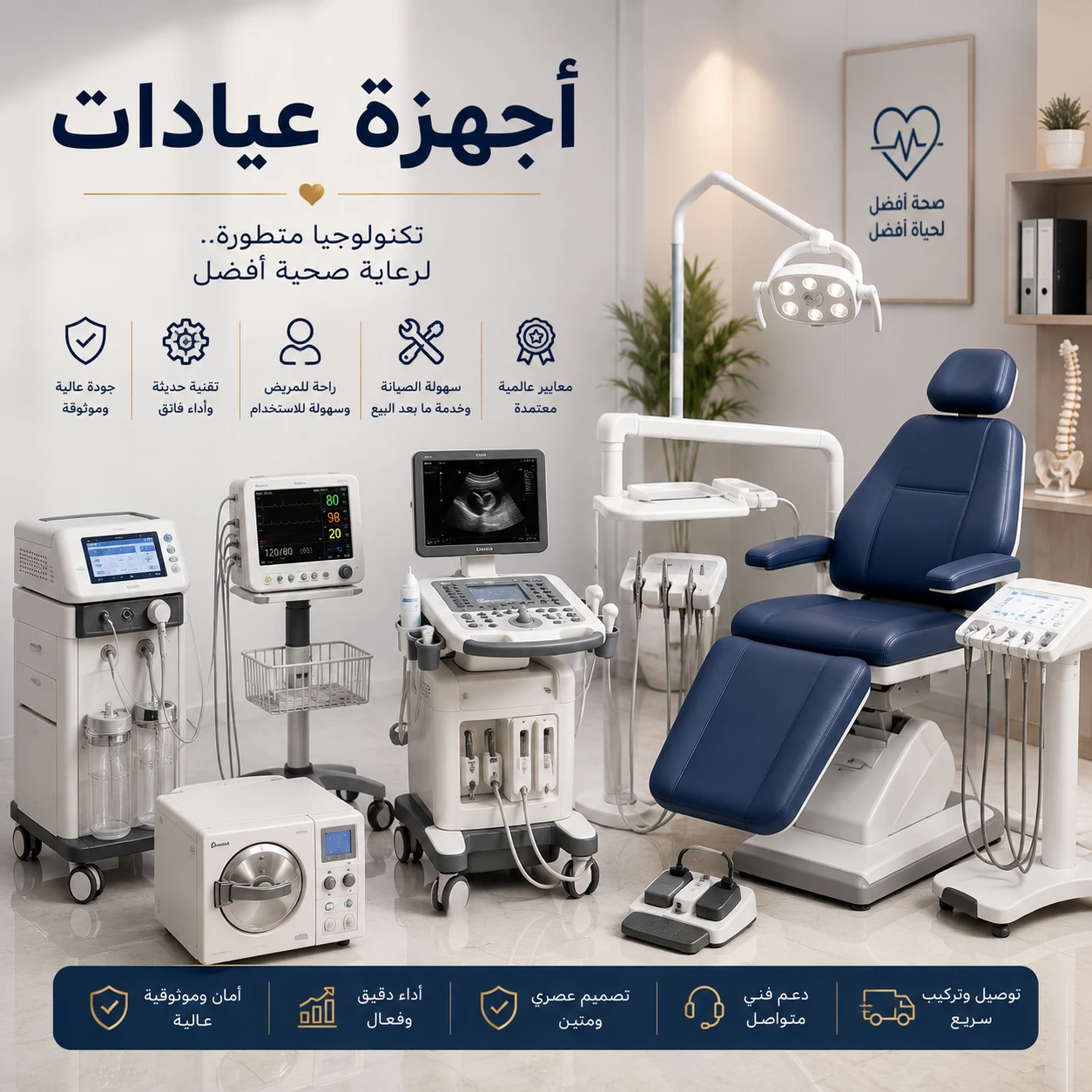أجهزة عيادات