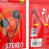 Borofone BM76 Ocean Fit Earphones With Microphone, Black, Wired, In-Ear