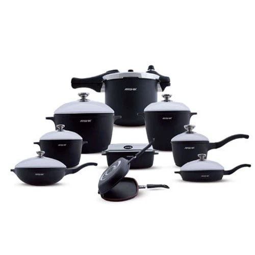 طقم حلل جيرانيت 18 قطعة -2388– أرشيا