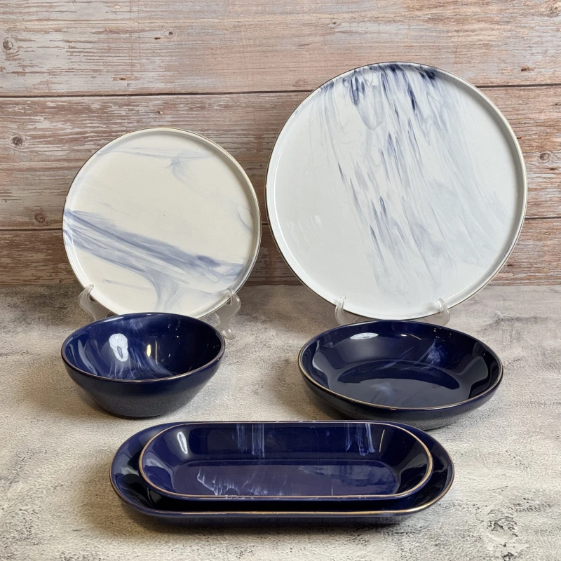 طقم عشاء تركى 30 قطعة – 30003