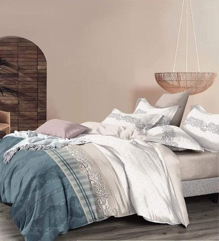 طقم سرير كبير المجد متعدد الالوان