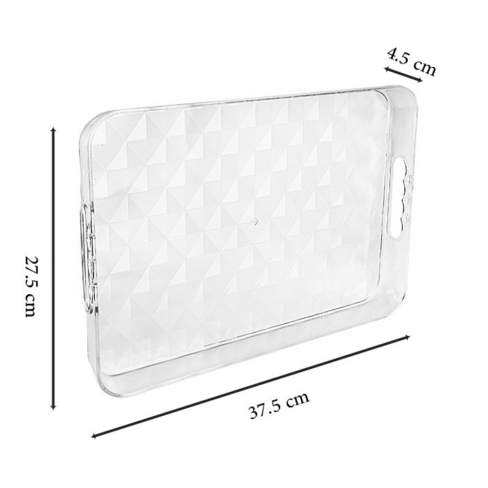 صينية تقديم أكريليك