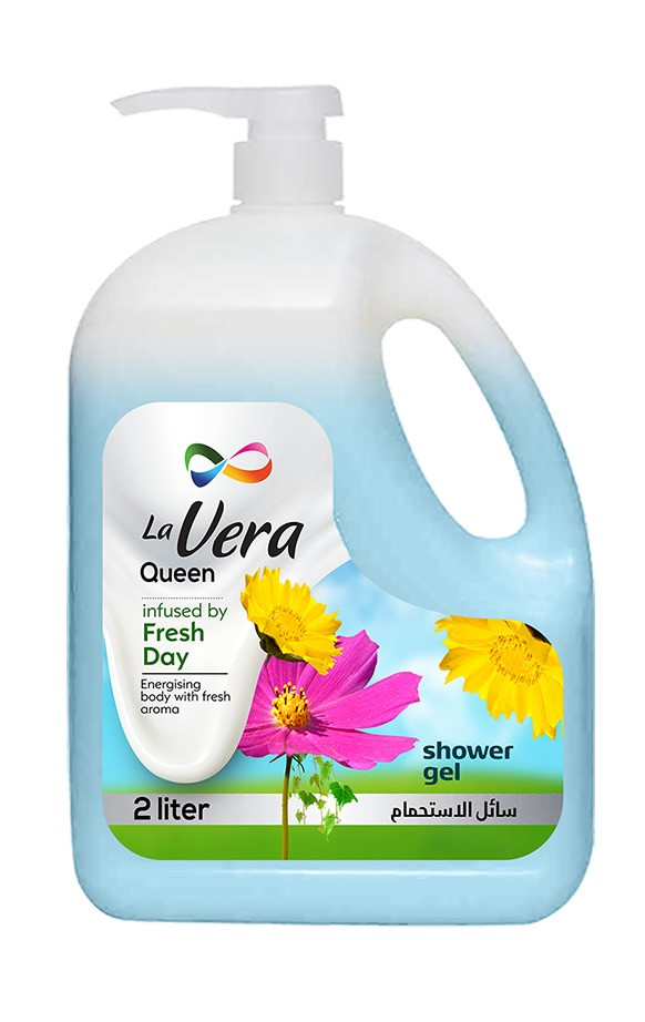 شاور جيل لا فيرا  2 لتر رائحة عبير الزهور