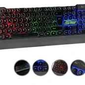 كيبورد مضئ العاب يو اس بى زيرو zr-2060