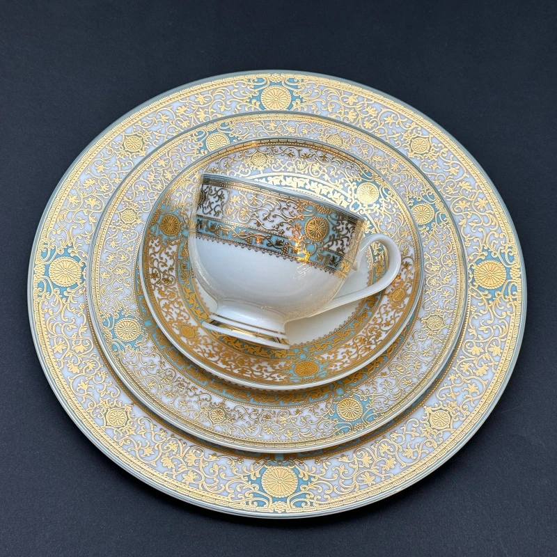 طقم سفره 60 قطعه – LS5556Blue