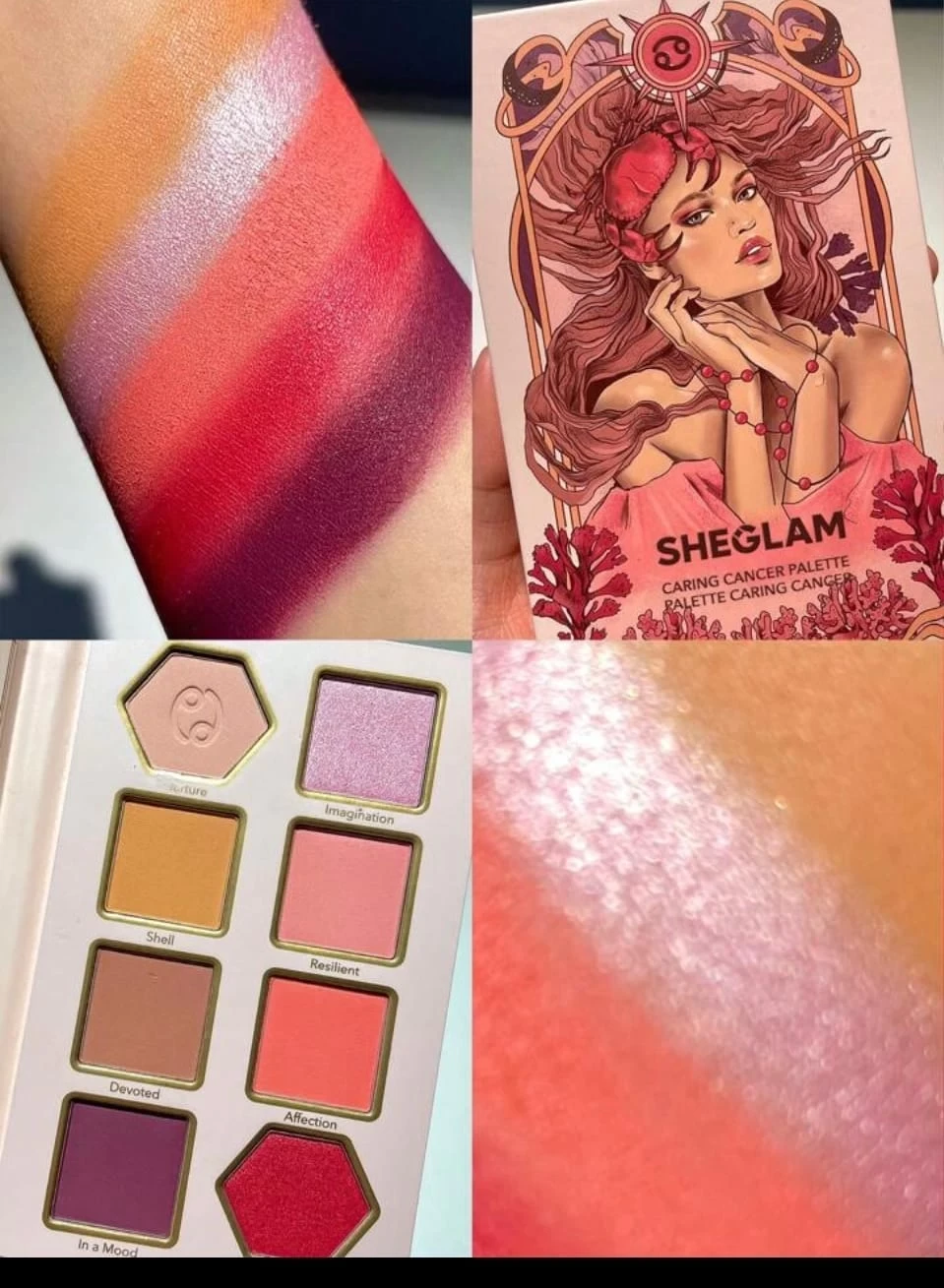 sheglamcaring cancer palette eyeshado