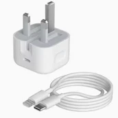 20w Usb-c Fast Charger Compatible With Iphone - White