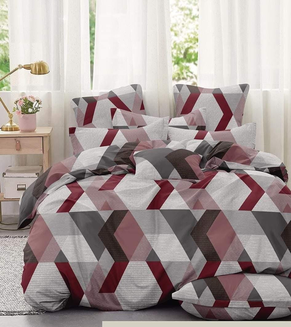 طقم سريركبير من القطن تركى عالي الجودة مقاس كبير 4 قطع