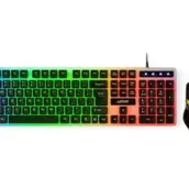 AiTNT USB X200(1731) Backlit Gaming Keyboard And Mouse