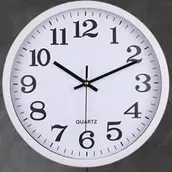 Classic From Quartz Wall Clock (1613)