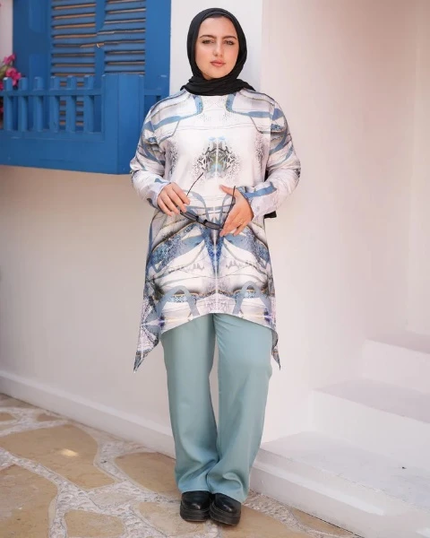 بلوزة روزالين مشجرة