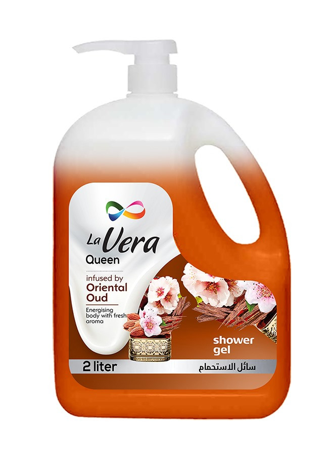 شاور جيل لافيرا 2 لتر برائحه العود