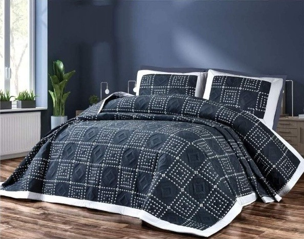 طقم كوفرته خامه قطن بيورمقاس 250 × 230 سم  قطن متعدد الألوان