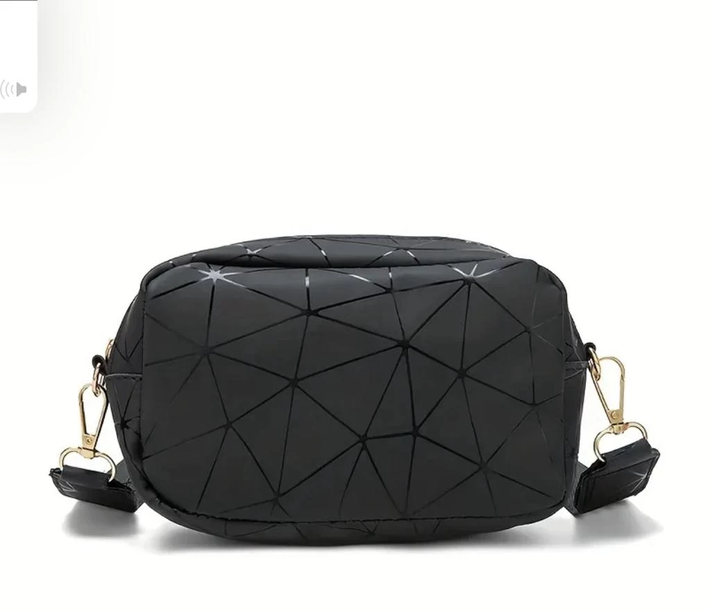 Women's holographic shoulder bag